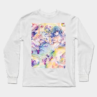 bathub mermaid Long Sleeve T-Shirt